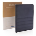 Impact AWARE™ RPET A4 portfolio with zipper