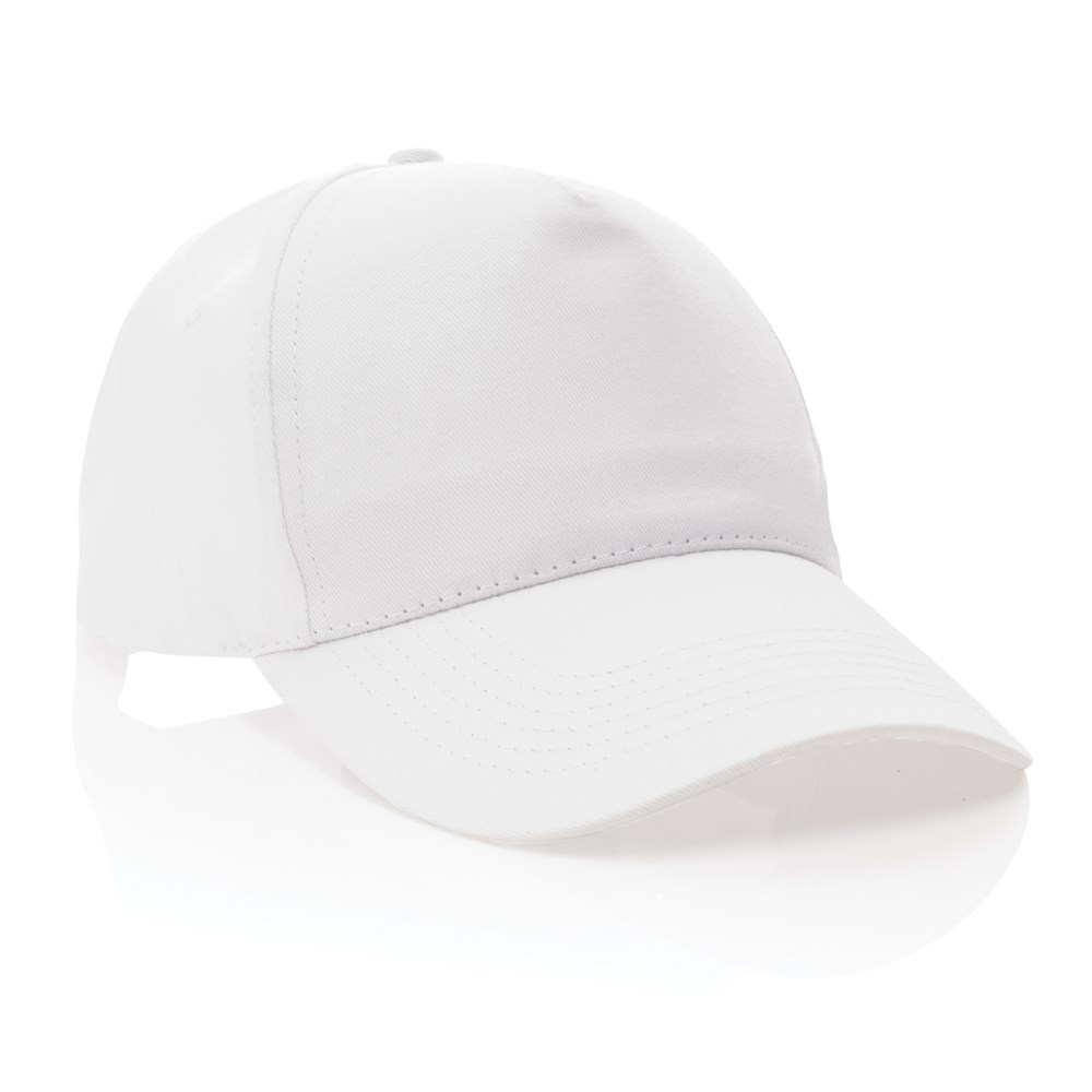 Impact 5 panel 190gr Recycled cotton cap with AWARE™ tracer