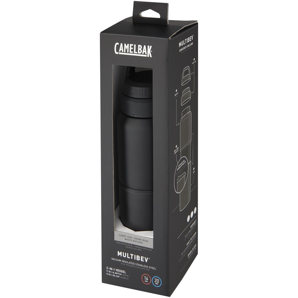 CamelBak® MultiBev vacuum insulated stainless steel 500 ml bottle and 350 ml cup