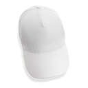 Impact 5panel 280gr Recycled cotton cap with AWARE™ tracer