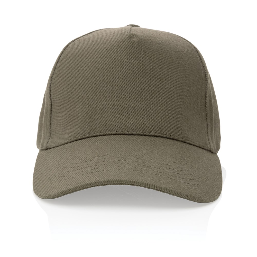 Impact 5panel 280gr Recycled cotton cap with AWARE™ tracer