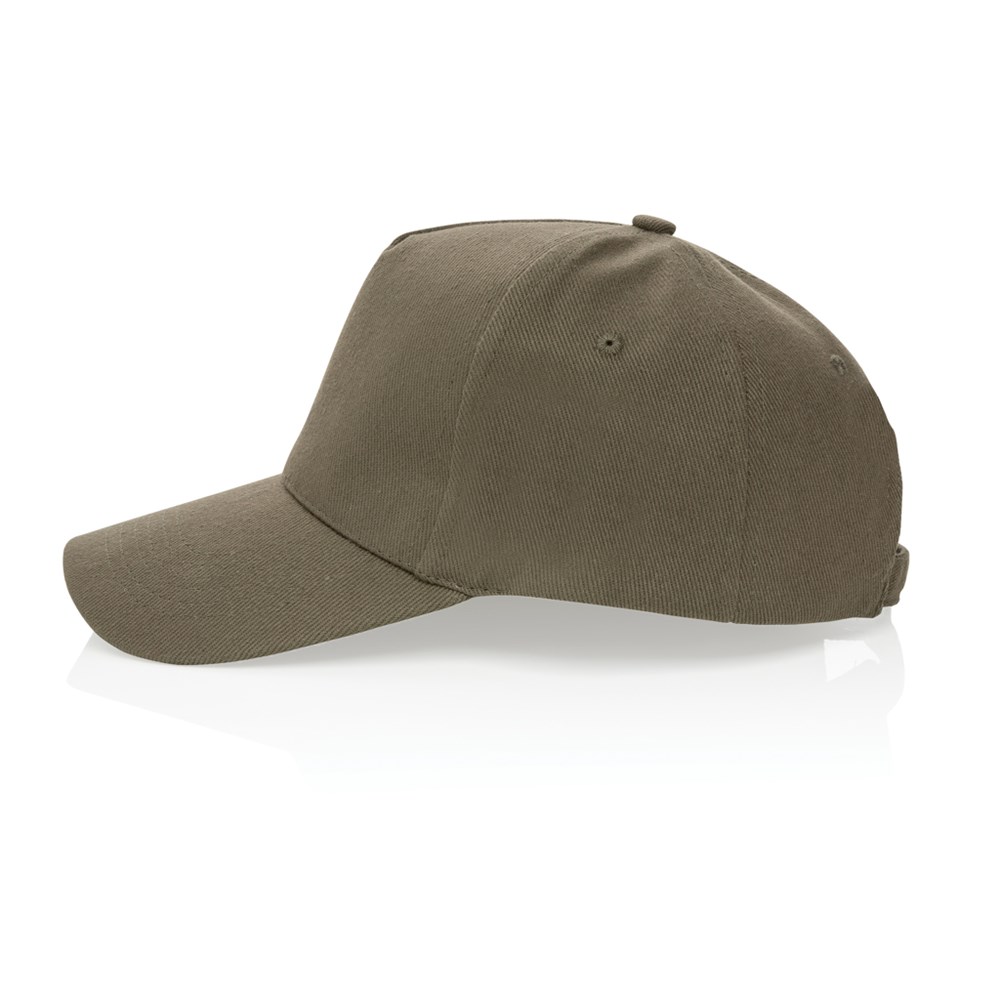 Impact 5panel 280gr Recycled cotton cap with AWARE™ tracer