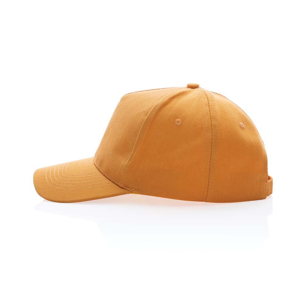 Impact 5panel 280gr Recycled cotton cap with AWARE™ tracer