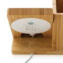 Calgary bamboo 10W wireless charger