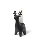 SENZA Reindeer Candleholder Black