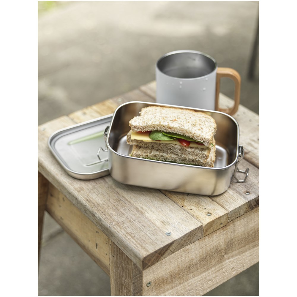 Titan recycled stainless steel lunch box