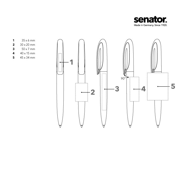 senator® Skeye Bio twist ball pen