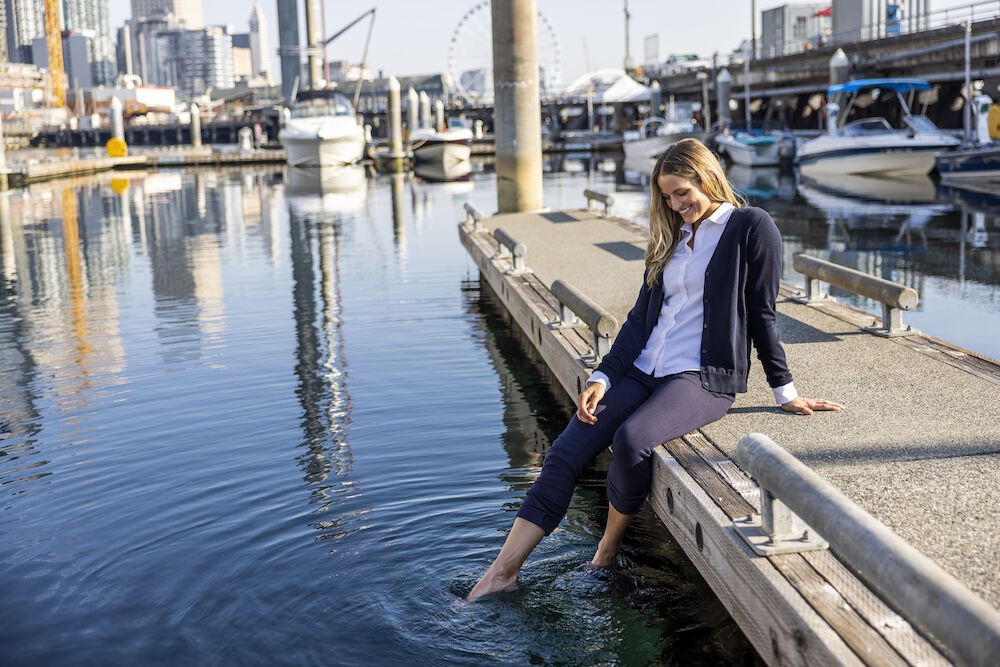 Cutter & Buck - Oakville Cardigan Black M