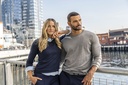 Cutter & Buck - Oakville Crewneck Men Navy Melange M