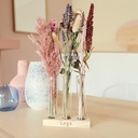 Dried Flowers in Letterbox (L), Red